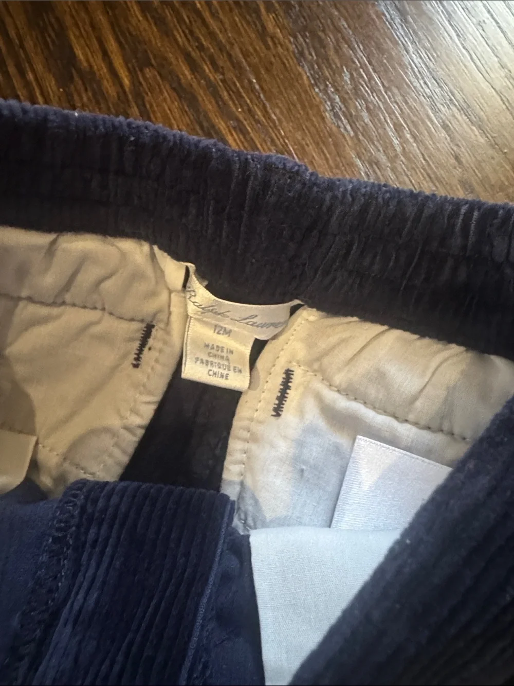 Boys polo Ralph Lauren Corduroy pants nwt blue